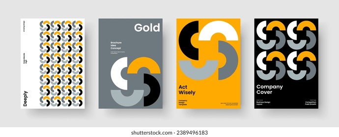 Kreative Poster-Vorlage. Abstraktes Bannerdesign. Einziger Geschäftsvortrag-Layout. Hintergrund. Flyer. Bericht. Broschüre. Buchcover. Werbung. Pamphlet. Markenidentität. Packungsbeilage beachten. Handbrief