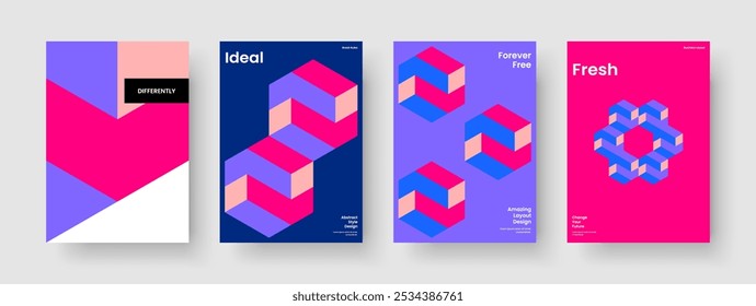 Creative Poster Template. Abstract Brochure Layout. Geometric Report Design. Banner. Flyer. Book Cover. Business Presentation. Background. Brand Identity. Newsletter. Notebook. Magazine. Pamphlet