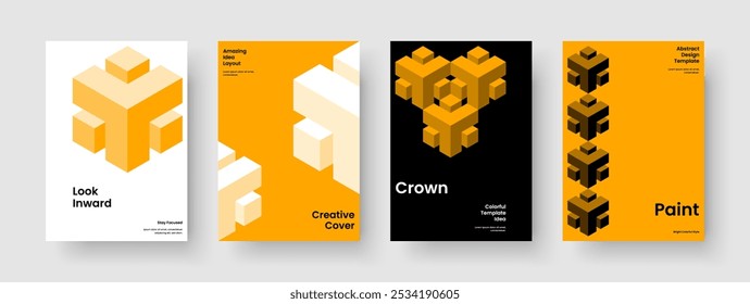 Modelo de Cartaz Criativo. Layout abstrato da apresentação comercial. Design de panfleto isolado. Brochura. Capa de Livro. Relatório. Faixa. Histórico. Catálogo. Carteira. Revista. Diário. Boletim Informativo