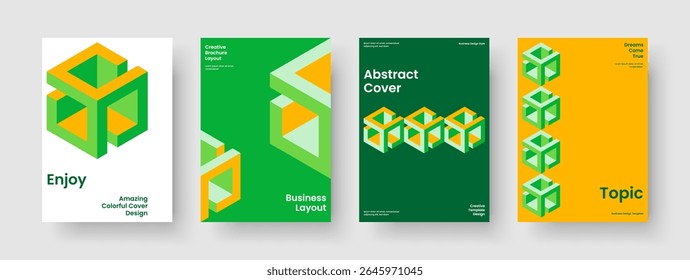 Modelo de Cartaz Criativo. Layout abstrato da apresentação comercial. Design moderno de banner. Histórico. Panfleto. Relatório. Brochura. Capa de Livro. Notebook. Panfleto. Boletim informativo. Revista. Diário. Folheto