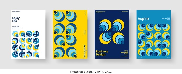 Plantilla de póster creativo. Diseño de pancartas geométricas. Diseño Moderno De Folleto. Portada del libro. Antecedentes. Volante. Informe. Presentación de negocios. Diario. Identidad de marca. Cartera. Folleto. Revista