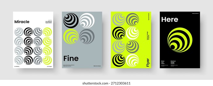 Plantilla de póster creativo. Diseño de Anuncio geométrico. Diseño de folleto aislado. Portada de libro. Presentación de Negocios. Antecedentes. Volante. Informe. Publicidad. Manual. Catálogo. Panfleto. Folleto. Diario