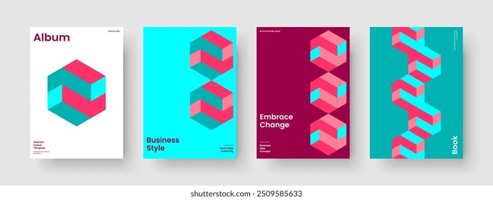 Creative Poster Template. Geometric Book Cover Design. Isolated Business Presentation Layout. Flyer. Report. Banner. Brochure. Background. Catalog. Newsletter. Handbill. Brand Identity. Pamphlet