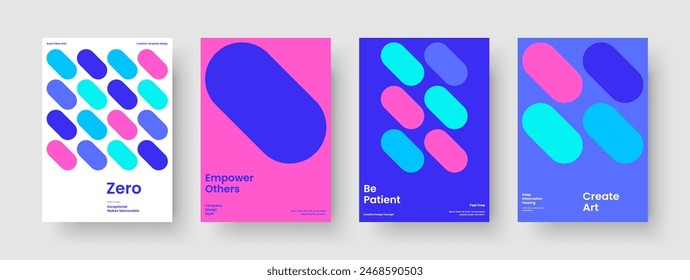 Kreative Poster-Vorlage. Geometrisches Broschürenlayout. Modernes Business-Präsentationsdesign. Hintergrund. Flyer. Banner. Buchumschlag. Bericht. Werbung. Broschüre. Handzettel Merkblatt. In: Magazine. Katalog