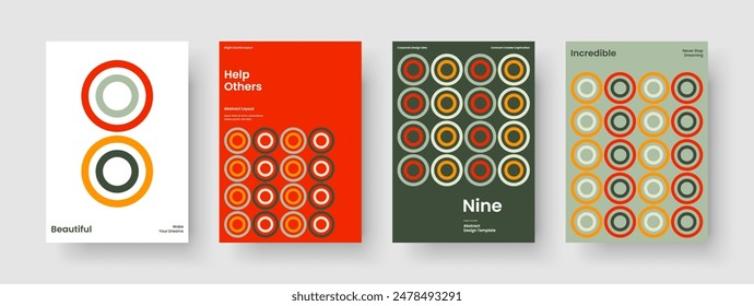 Plantilla de póster creativo. Diseño de presentación empresarial aislado. Diseño de Anuncio moderno. Informe. Portada del libro. Volante. Antecedentes. Folleto. Catálogo. Cuaderno. Diario. Handbill. Cartera. Folleto