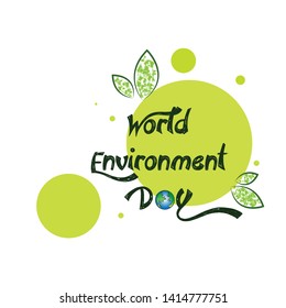 Creative poster of World Environment Day