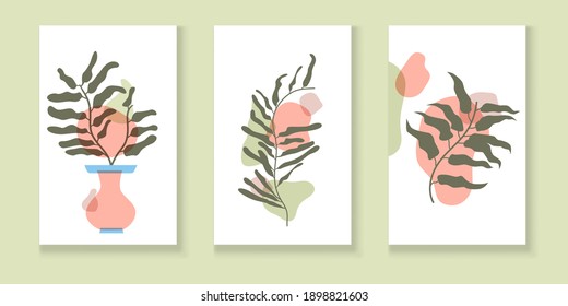 creative posters or plant-themed banners, can be used for wall art, prints and other projects.