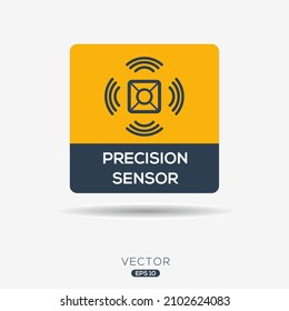 Creative (Precision Sensors) Icon, Vector Sign.