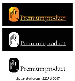 Diseño del logotipo de producto de Creative Premium 