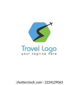 Creative Premium Travel Logo Vector Template