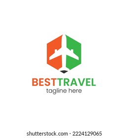 Creative Premium Travel Logo Vector Template