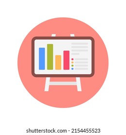 Creative Presentation icon in vector. Logotype