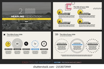 Creative presentation templates elements on a white background. Vector infographics. Use in Presentation, flyer and leaflet, corporate report, marketing, advertising, annual report, banner.