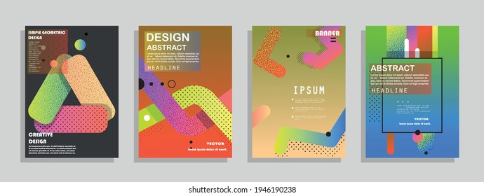 Creative presentation templates. Flat design vector infographic elements for slides, annual report, brochure, flyers, web design and banner