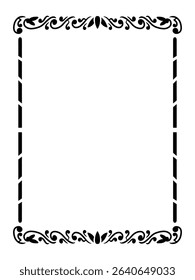 Creative Pro Minimalist Ornamental Frame Decorative Vector