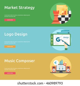 Creative Process Conceptual Design | Banner Set