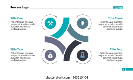 Creative Process Diagram Slide Template