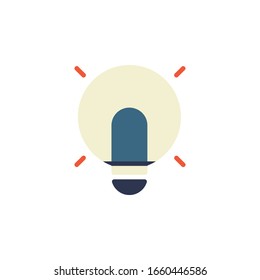 creative process icon. online learning icon. perfect for application, web, logo and presentation template. icon design flat style