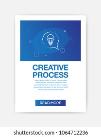 CREATIVE PROCESS INFOGRAPHIC