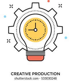 Creative Production Vector Icon