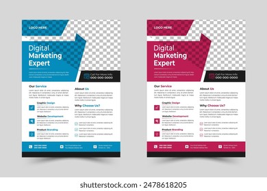 Creative professional a4 flyer, flyer template layout design, business flyer, Business brochure flyer design layout.