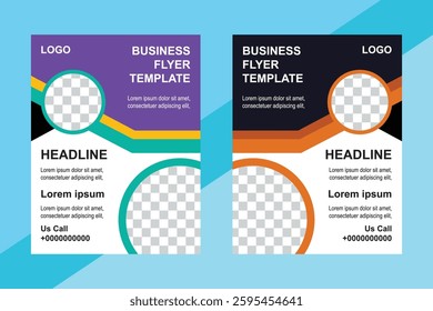 Creative professional a4 flyer flyer template layout design business flyer Business brochure flye