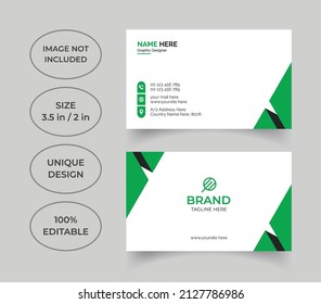 Creative professional business card design