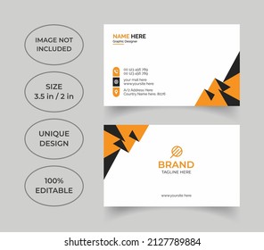 Creative professional business card design