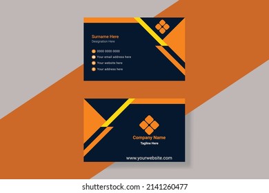 creative and professional business card design