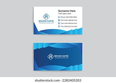 Creative and professional business card template