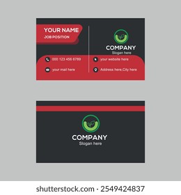 creative professional business card template design