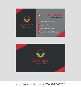 creative professional business card template design