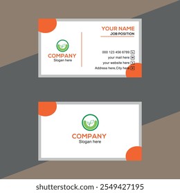 creative professional business card template design