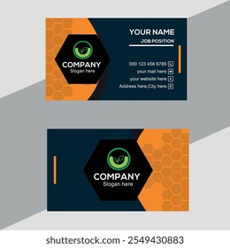 creative professional business card template design