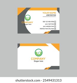 creative professional business card template design