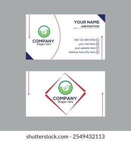 creative professional business card template design