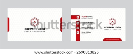 Creative professional business card template
