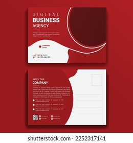 Plantilla de diseño de tarjeta de postgrado profesional creativa para empresas y gradientes corporativos