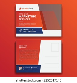 Plantilla de diseño de tarjeta de postgrado profesional creativa para empresas y gradientes corporativos