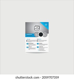 Eine kreative und professionelle Business-Flyer-Vorlage für jedes Geschäft, das perfekt für Ihr Unternehmen passt. Es kann in jedem Geschäft wie Werbung, Werbung, Agentur usw. verwendet werden.