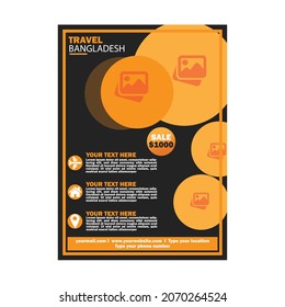 A creative and professional, Business Flyer Template for any kind of business that will suit perfect for your company. It can be used in any Business like advertise, advertising, agency, business flye