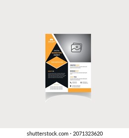 A creative and professional, Business Flyer Template for any kind of business that will suit perfect for your company. It can be used in any Business like advertise, advertising, agency, business etc.