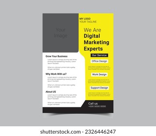 creative professional business flyer template