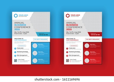 Creative Professional Conference Flyer Template
