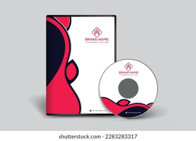 Creative and professional DVD cover template