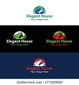 Creative and Professional elegant house logo for you branding