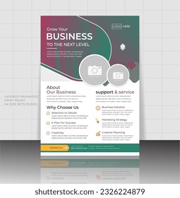 A creative and professional flyer design is essential for any type of business or company. It is perfectly suitable for use in any business like advertising, social media, agency, etc