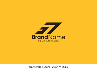 Creative and Professional letter B Arrow Logo Vector template
