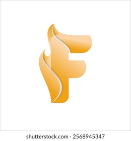 Creative and professional letter F logo design with a sleek, modern, and minimalist style. The design is versatile and can be used for various industries such as technology, fashion, finance, or brand