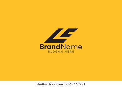 Creative and Professional letter LE Logo template